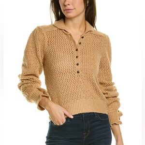 We the free / Free Peoplee Snowdrift pullover sweater sz L